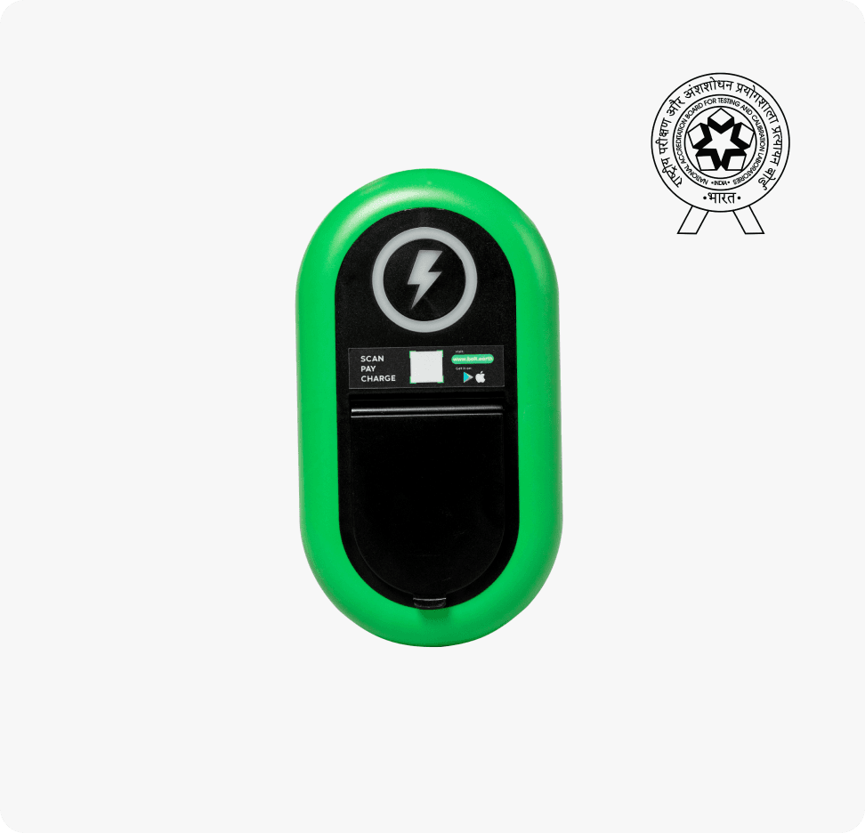 Level 1 Charging Point for 2/3/4 wheeler