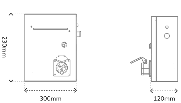 Charging Station Size